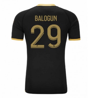 AS Monaco Folarin Balogun #29 Bortatröja 2023-24 Kortärmad